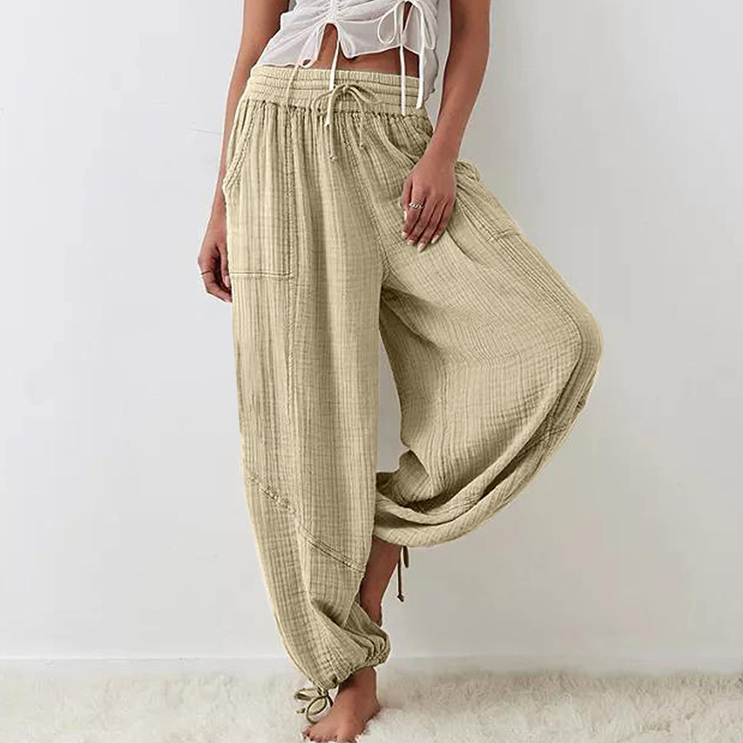 Taryn Casual Wide Leg Pants