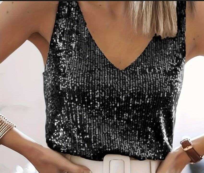 Miami Sequined Summer Top