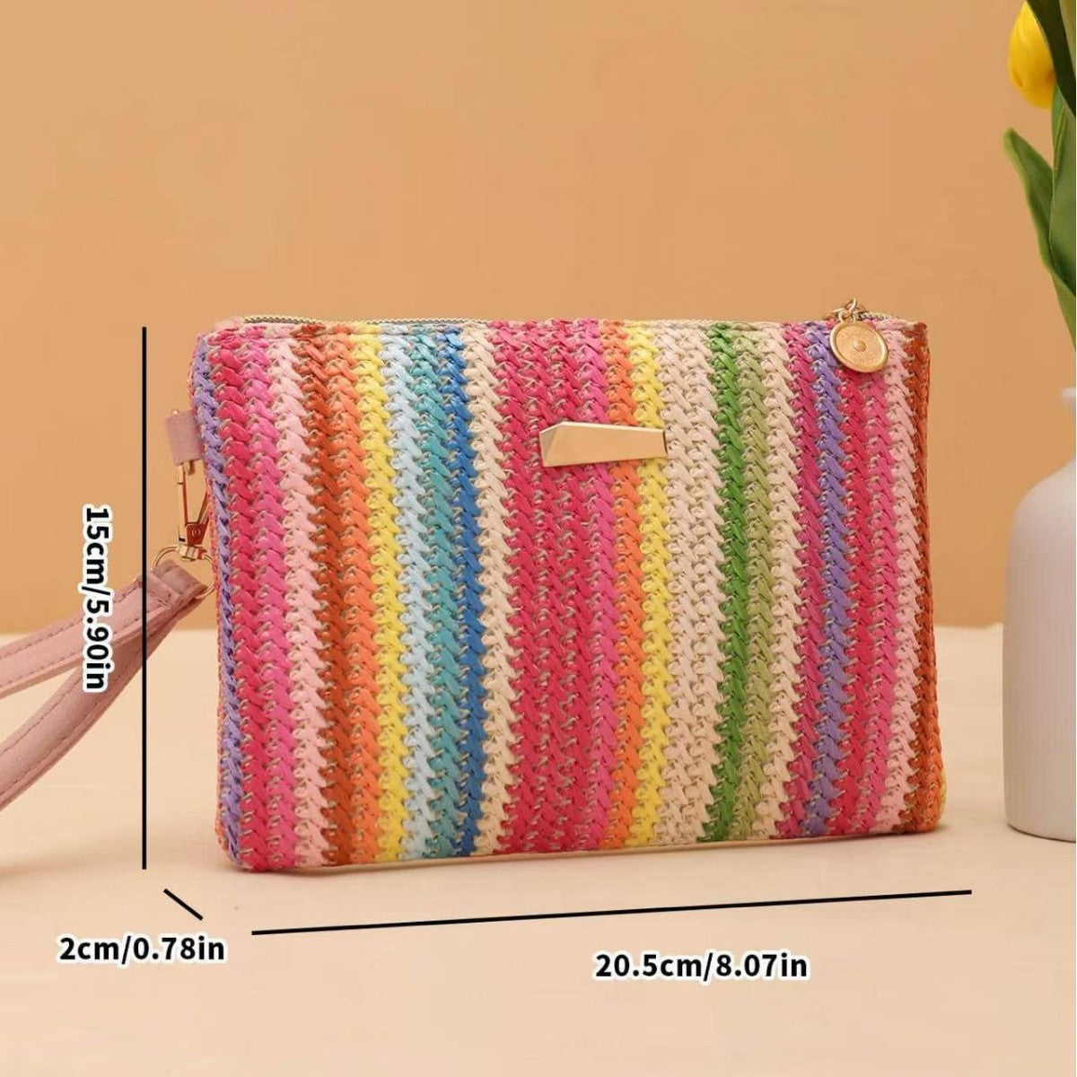 Rainbow Clutch Bag
