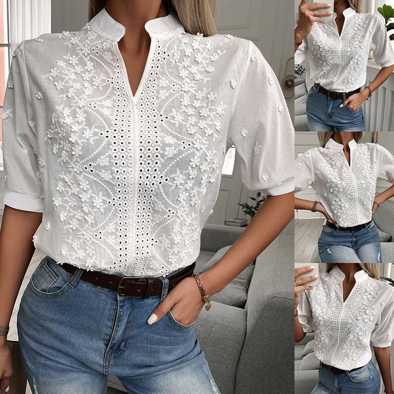 Maribella V-Neck Top Shirt
