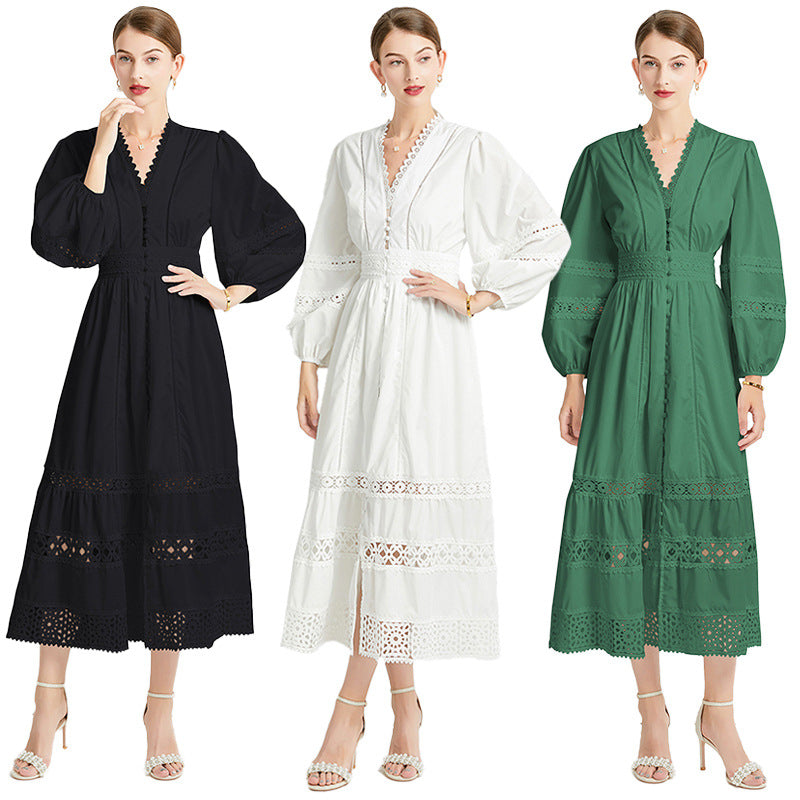 Caramella Elegant Lace Dress