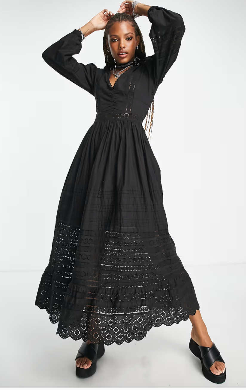 Caramella Elegant Lace Dress
