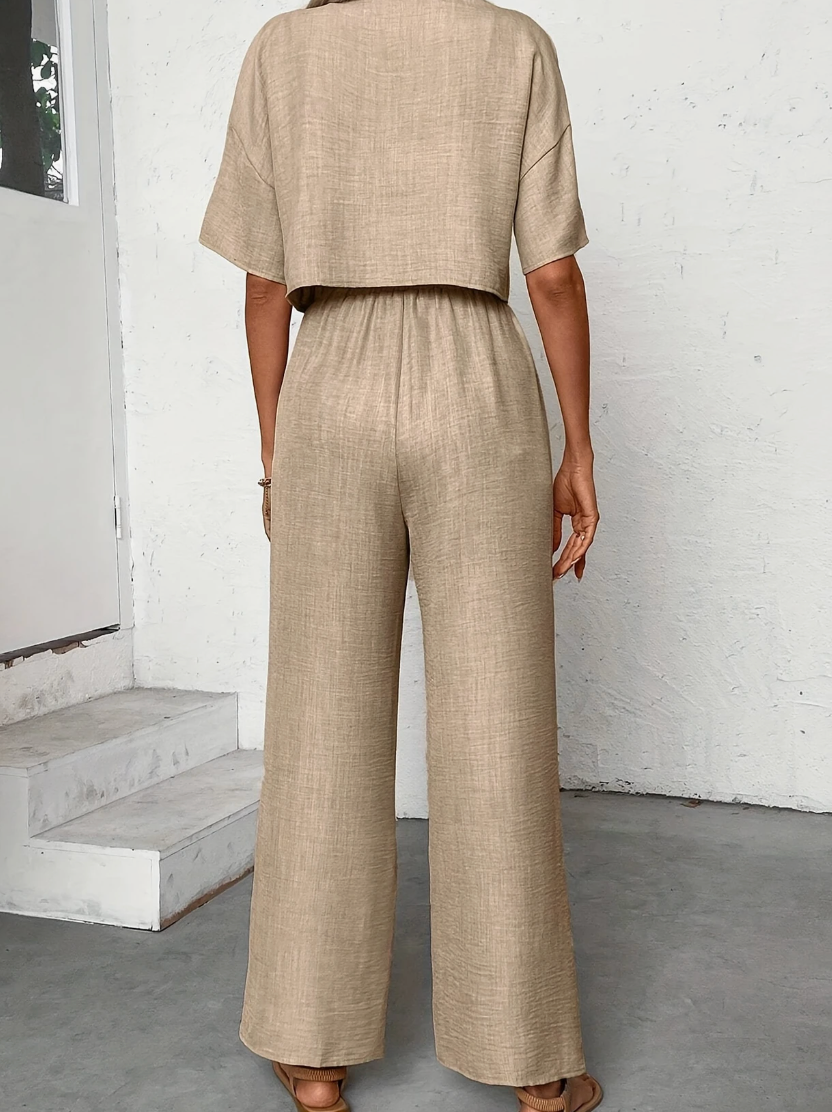 Alaya 2 piece set casual top and pants