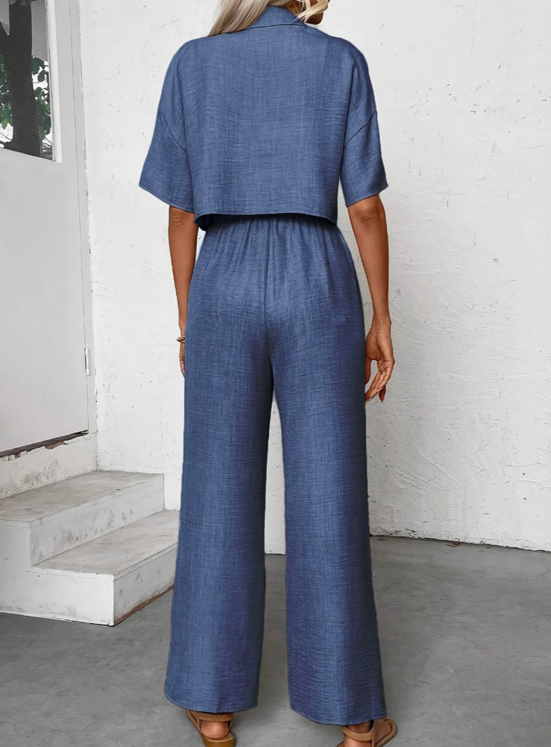 Alaya 2 piece set casual top and pants