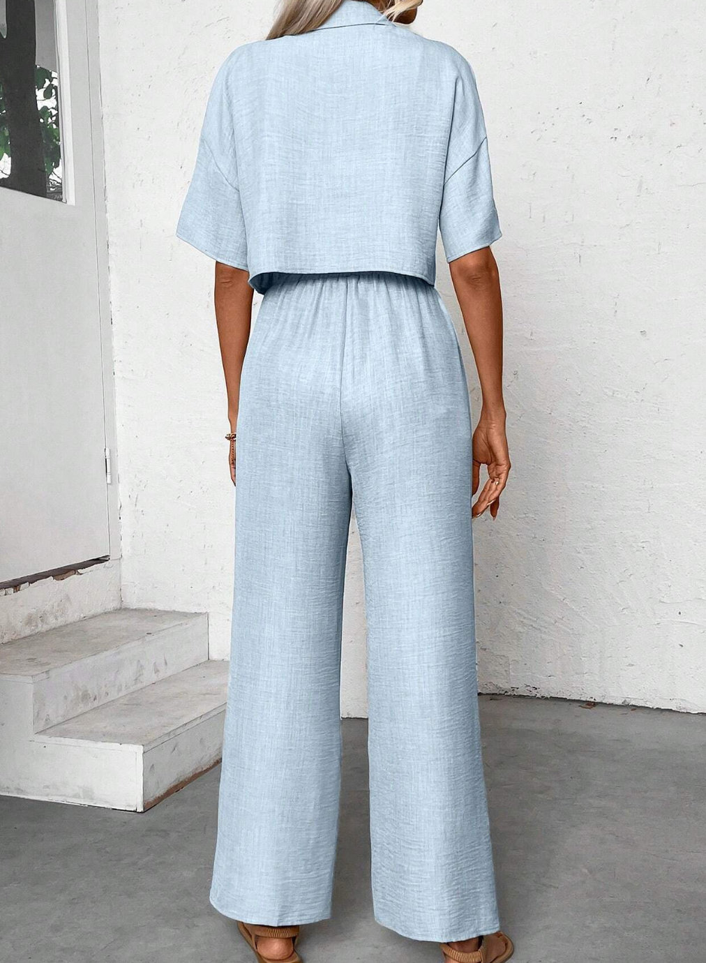 Alaya 2 piece set casual top and pants