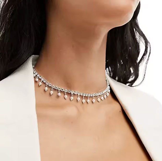 Roxette Pearl Necklace + Earrings