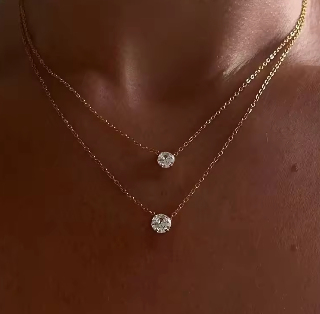 Love Classic Solitaire Pendant