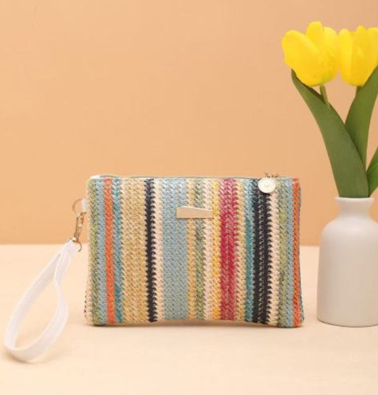 Rainbow Clutch Bag