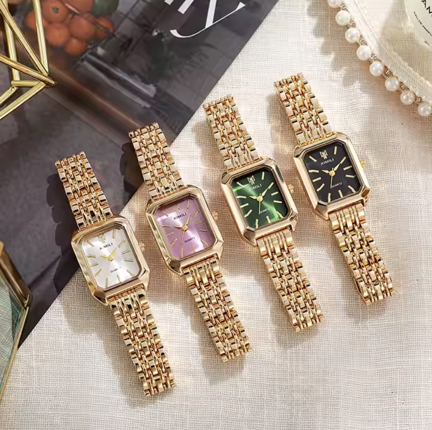 Aurelia Luxury Square Watch