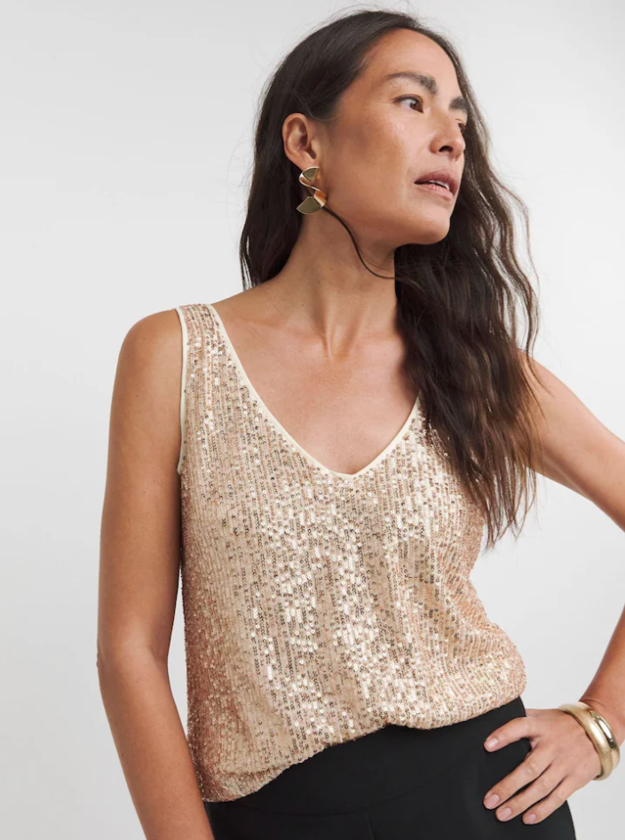 Miami Sequined Summer Top