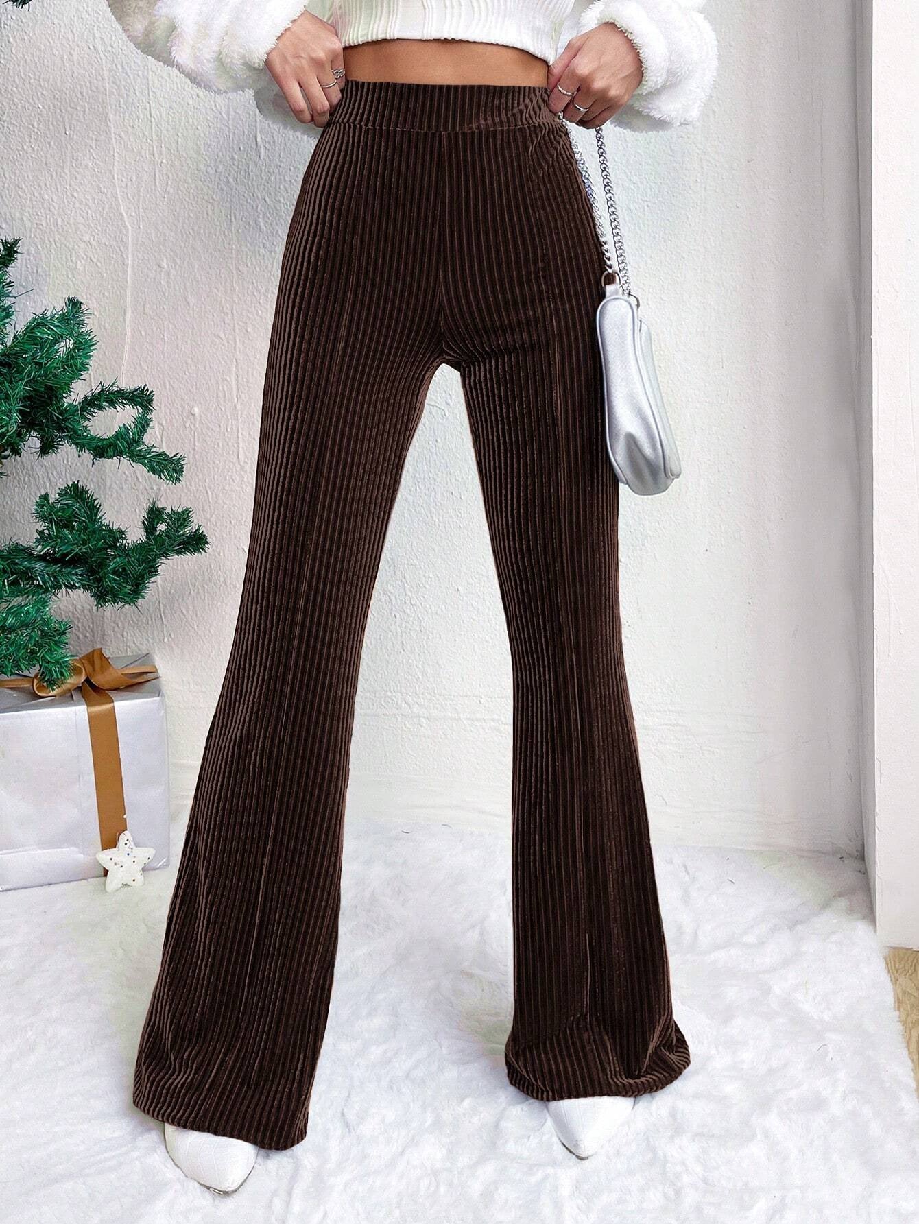 Shayla Velvet Flare Pants
