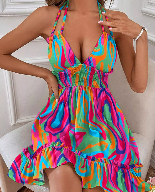 Anabelle Colorful Summer Dress