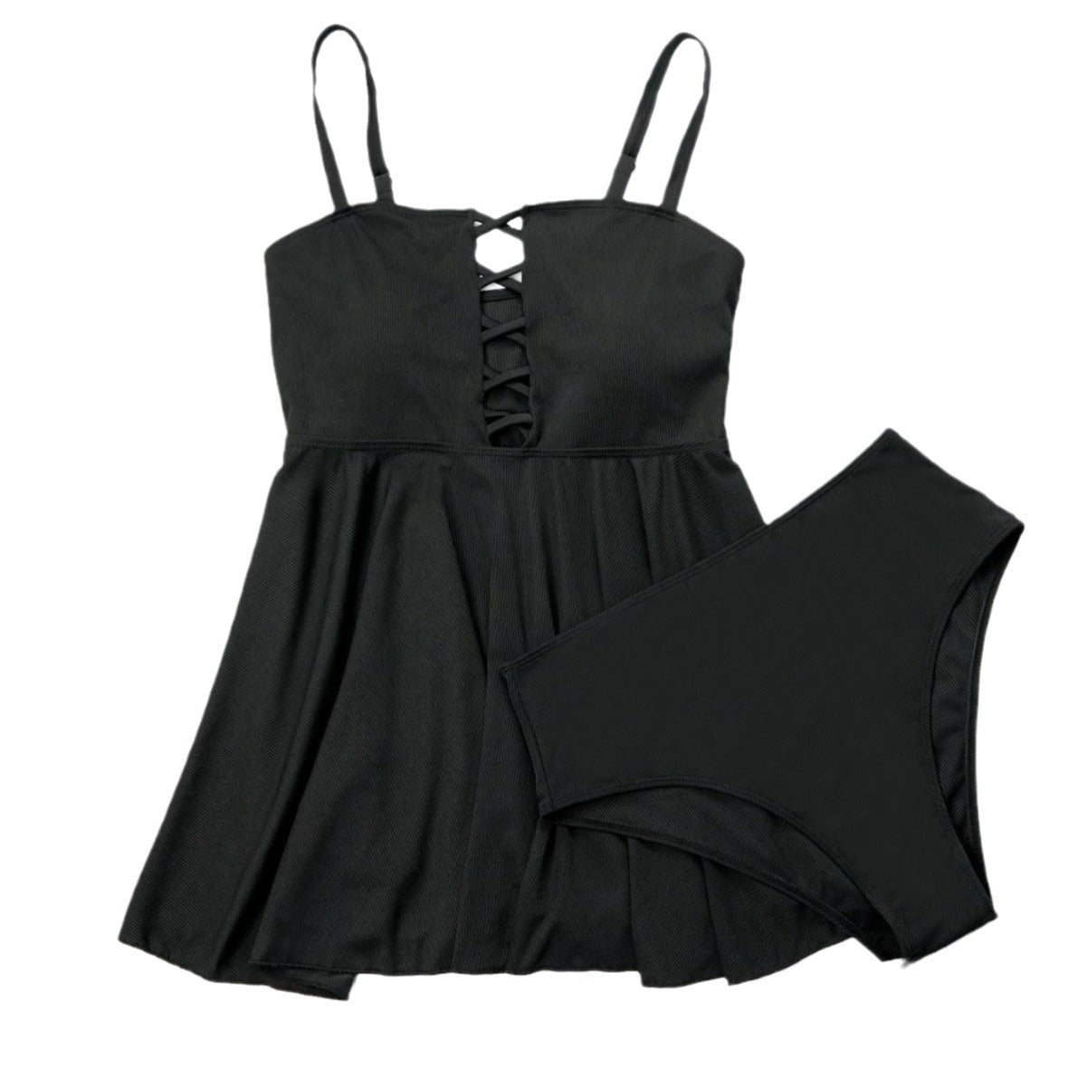 Ava Plus-size Skirt Swimsuit