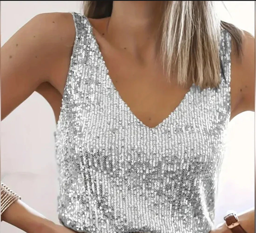 Miami Sequined Summer Top