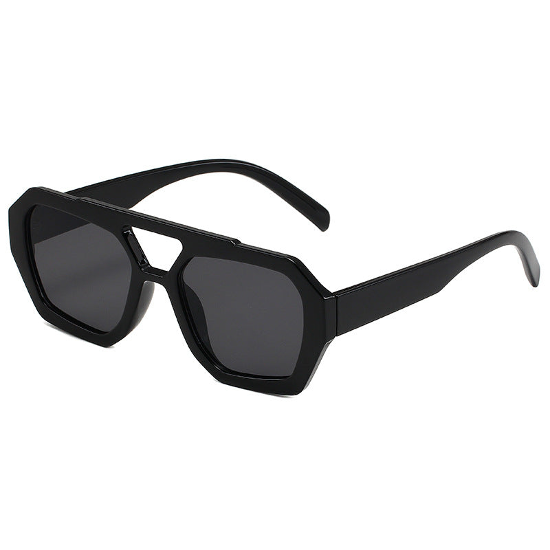 Angelica Retro Double Beam Sunglasses