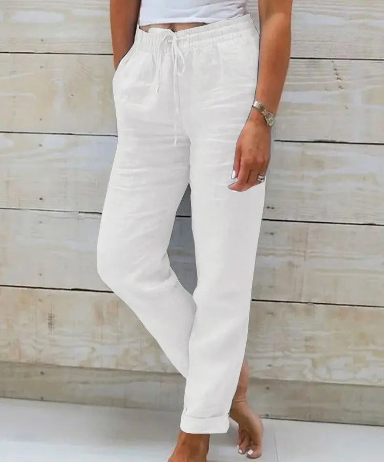 Sophia Linen Spring Pants