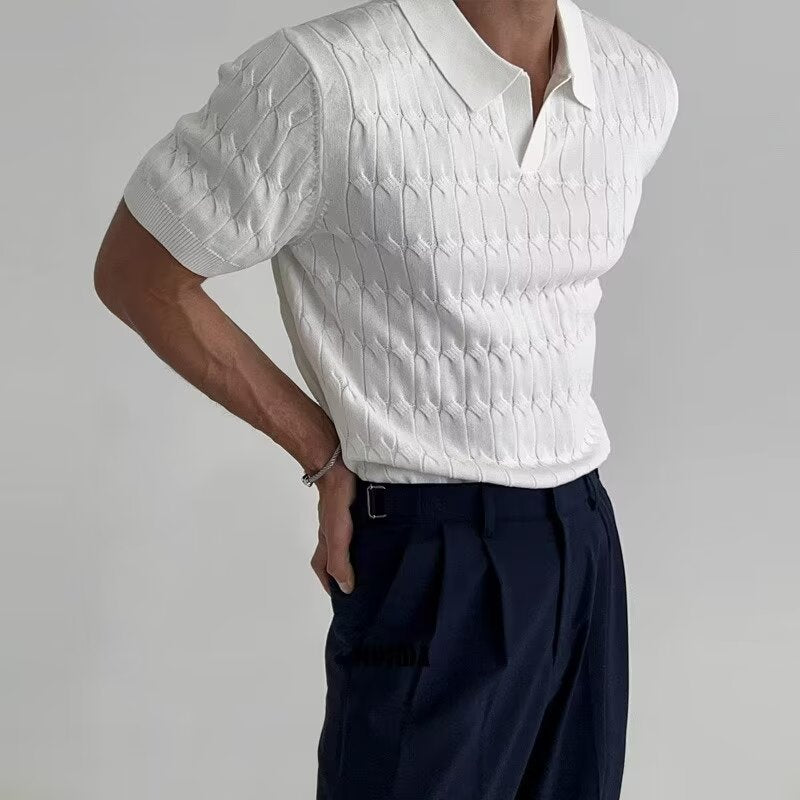 Nico Jacquard Knitted Shirt
