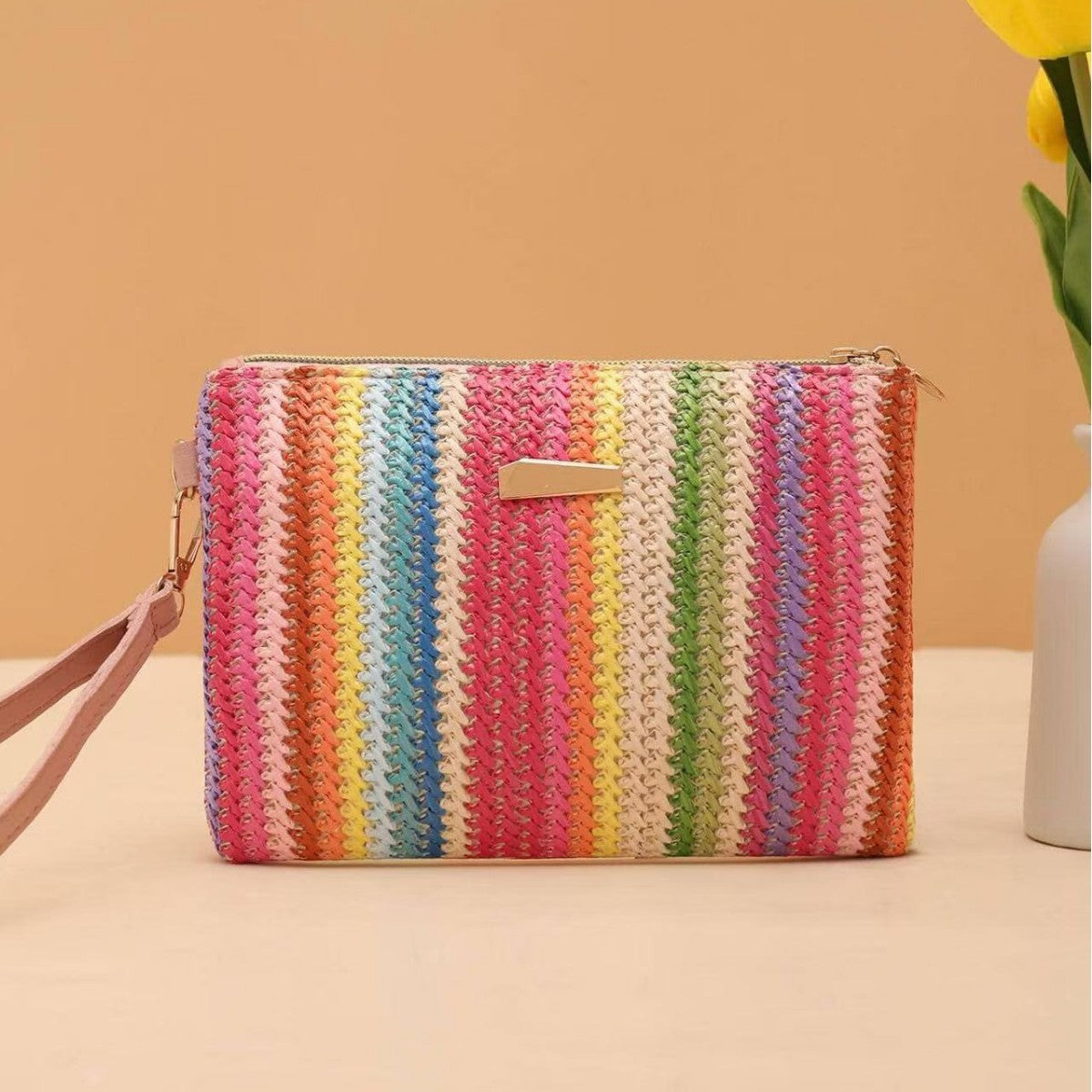 Rainbow Clutch Bag