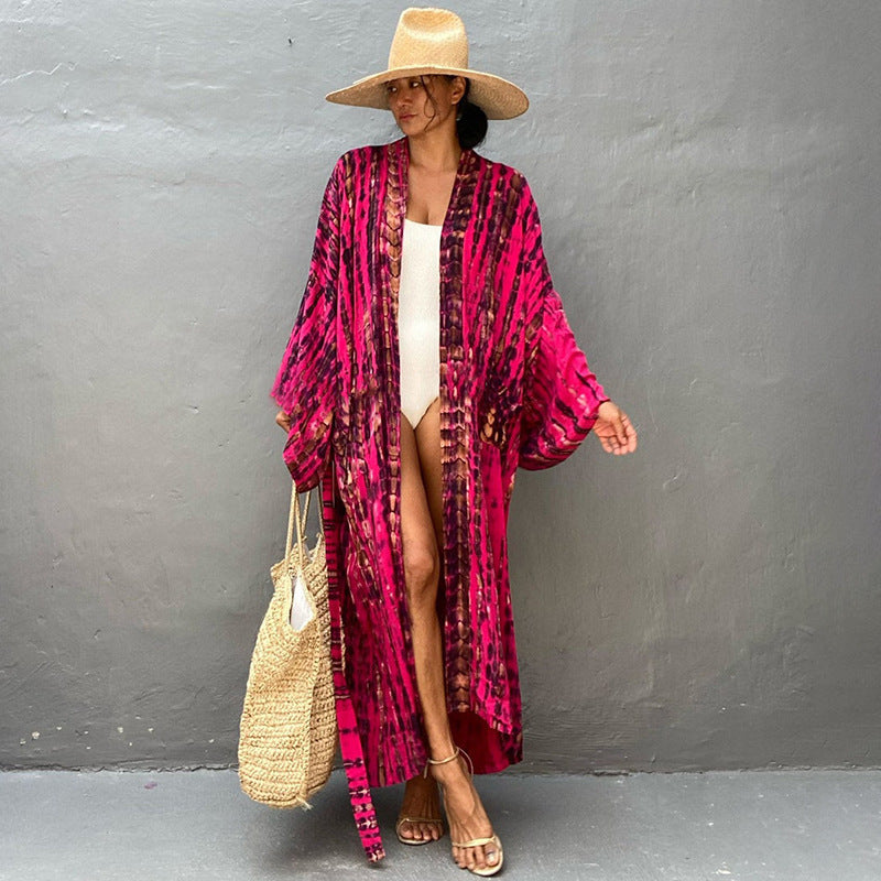 Fernanda Printed Loose Cardigan