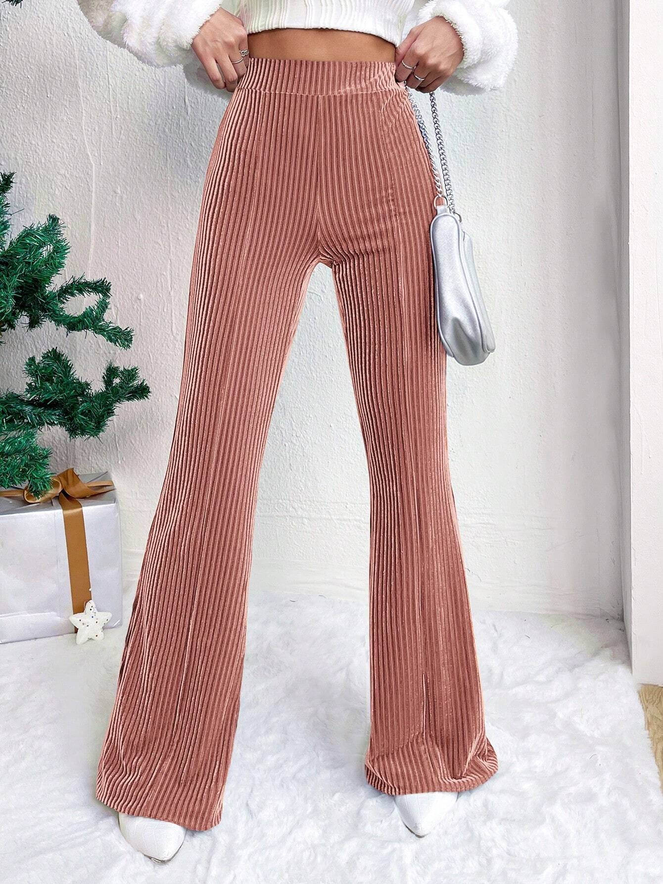 Shayla Velvet Flare Pants